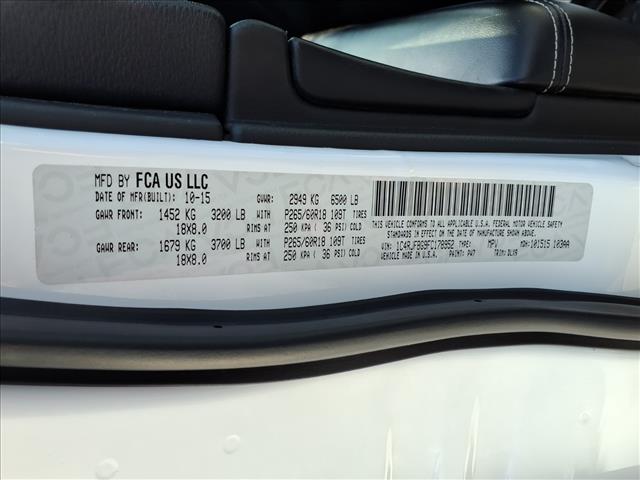 2015 Jeep Grand Cherokee Limited