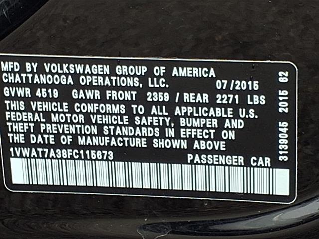 2015 Volkswagen Passat 1.8T Limited Edition