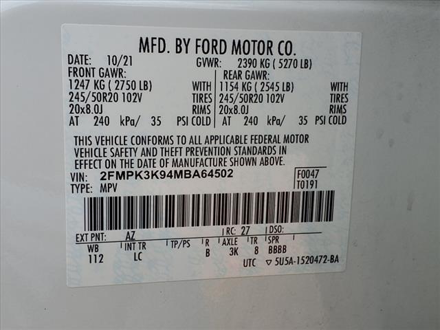 2021 Ford Edge Titanium