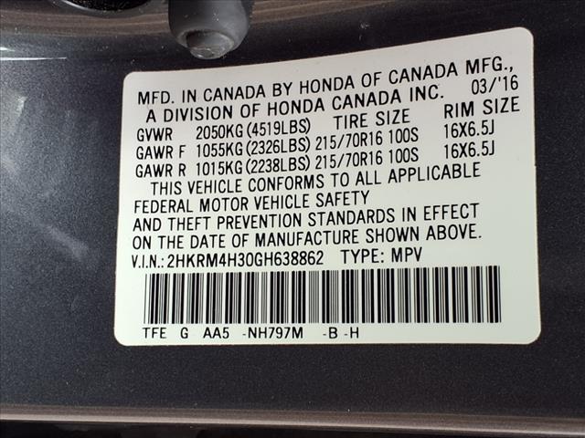 2016 Honda CR-V LX