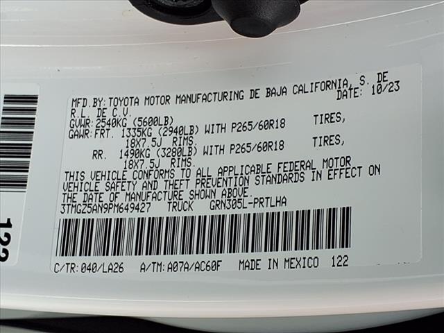 2023 Toyota Tacoma Limited