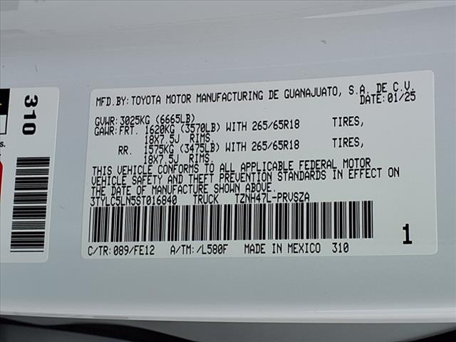 2025 Toyota Tacoma TRD Sport Hybrid
