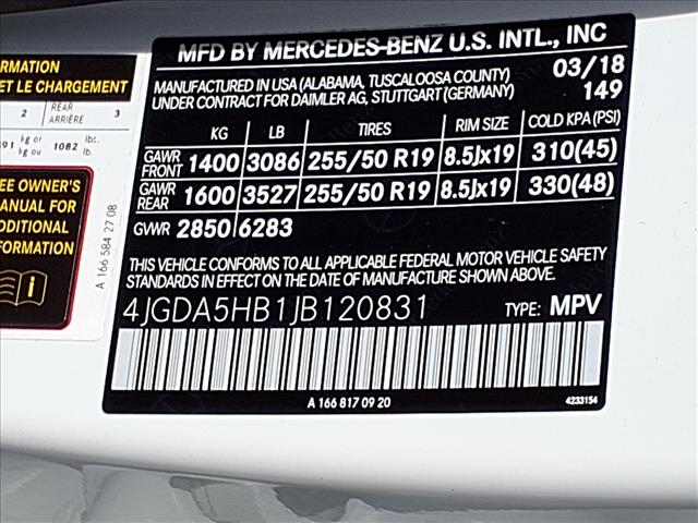 2018 Mercedes-Benz GLE GLE350 4MATIC