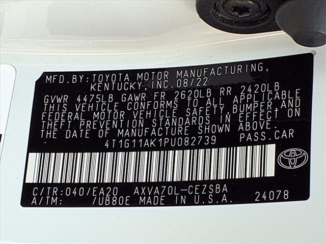 2023 Toyota Camry SE
