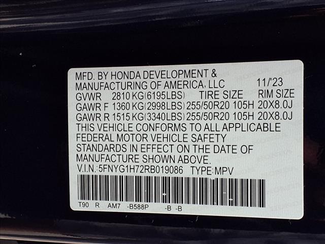2024 Honda Pilot Touring