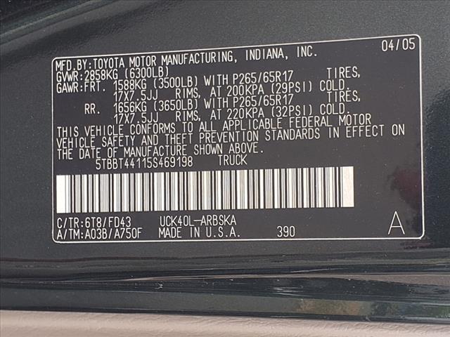 2005 Toyota Tundra SR5