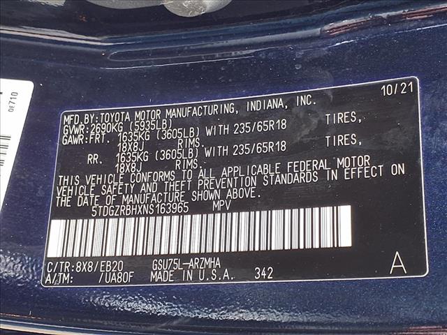 2022 Toyota Highlander XLE