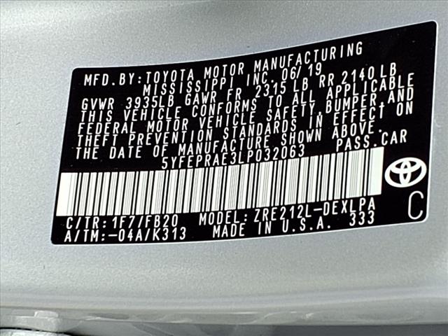 2020 Toyota Corolla LE