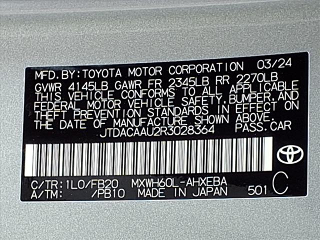 2024 Toyota Prius LE