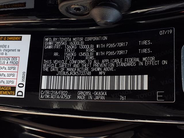 2019 Toyota 4Runner SR5