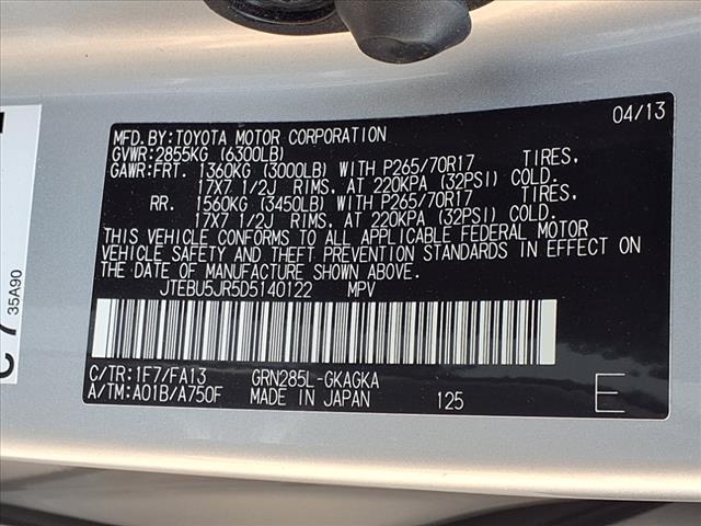 2013 Toyota 4Runner Trail