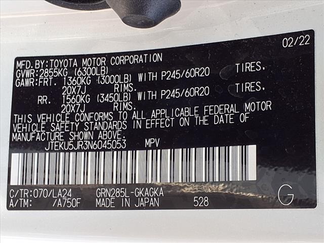 2022 Toyota 4Runner Limited