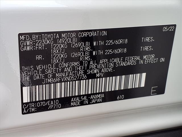2022 Toyota RAV4 Hybrid Hybrid XLE Premium