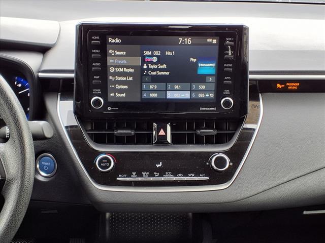 2022 Toyota Corolla Hybrid HYBRID LE