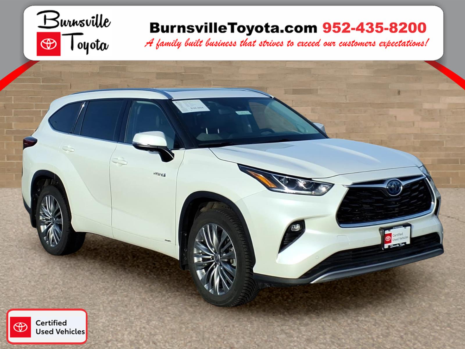 2020 Toyota Highlander Hybrid Platinum