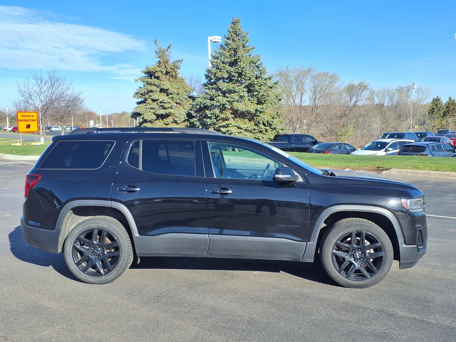 Black (Ebony Twilight Metallic) 2021 GMC Acadia SUV / Crossover Four-Wheel Drive 9-Speed Automatic