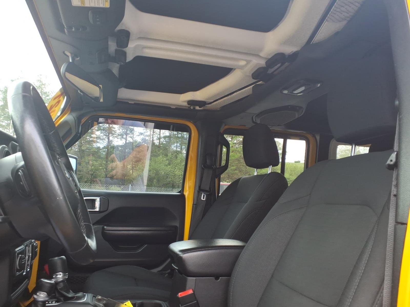 2021 Jeep Wrangler Unlimited Willys Hellayella Clear Coat Pyv at Memorial Highway Chevrolet