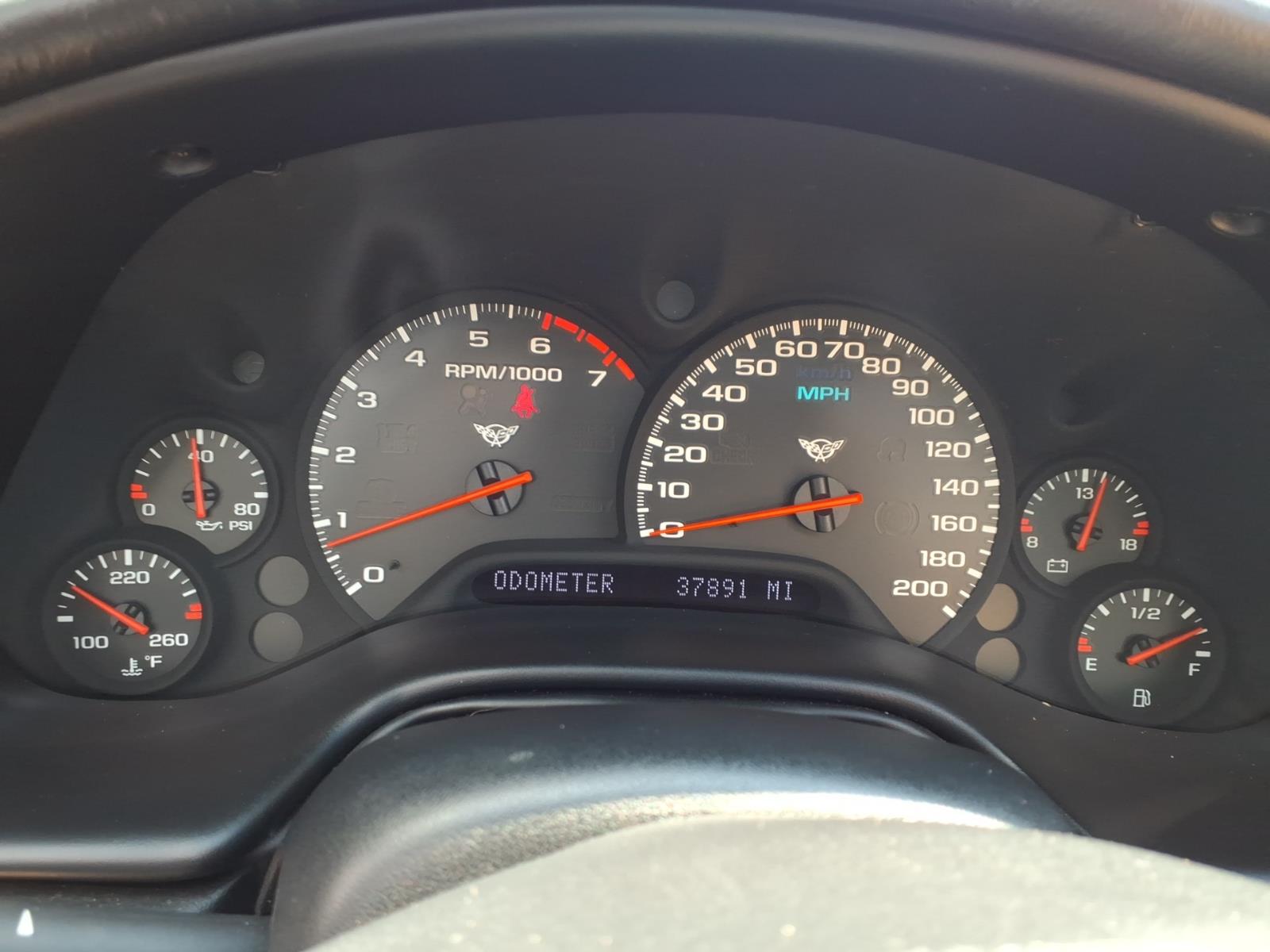 1998 Chevrolet Corvette Base White at Memorial Highway Chevrolet