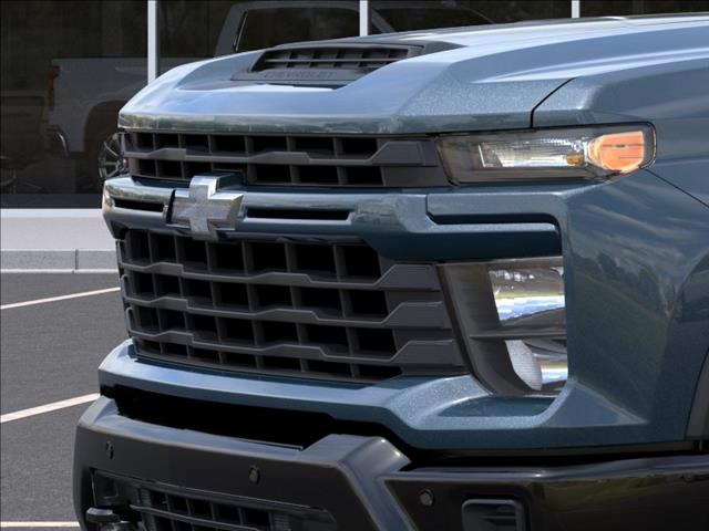 2026 Chevrolet Silverado 2500HD Custom Lakeshore Blue Metallic Gxp at Team Chevrolet Buick GMC