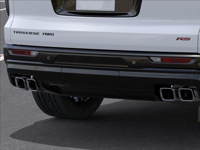 2026 Chevrolet Traverse RS Polar White Tricoat G4j at Memorial Highway Chevrolet
