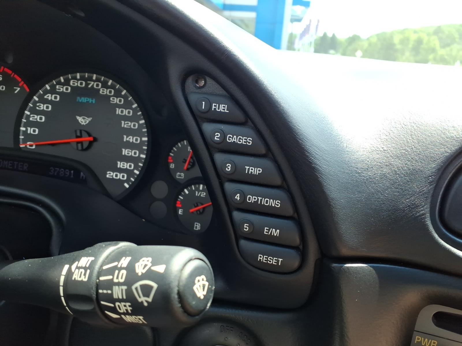 1998 Chevrolet Corvette Base White at Memorial Highway Chevrolet