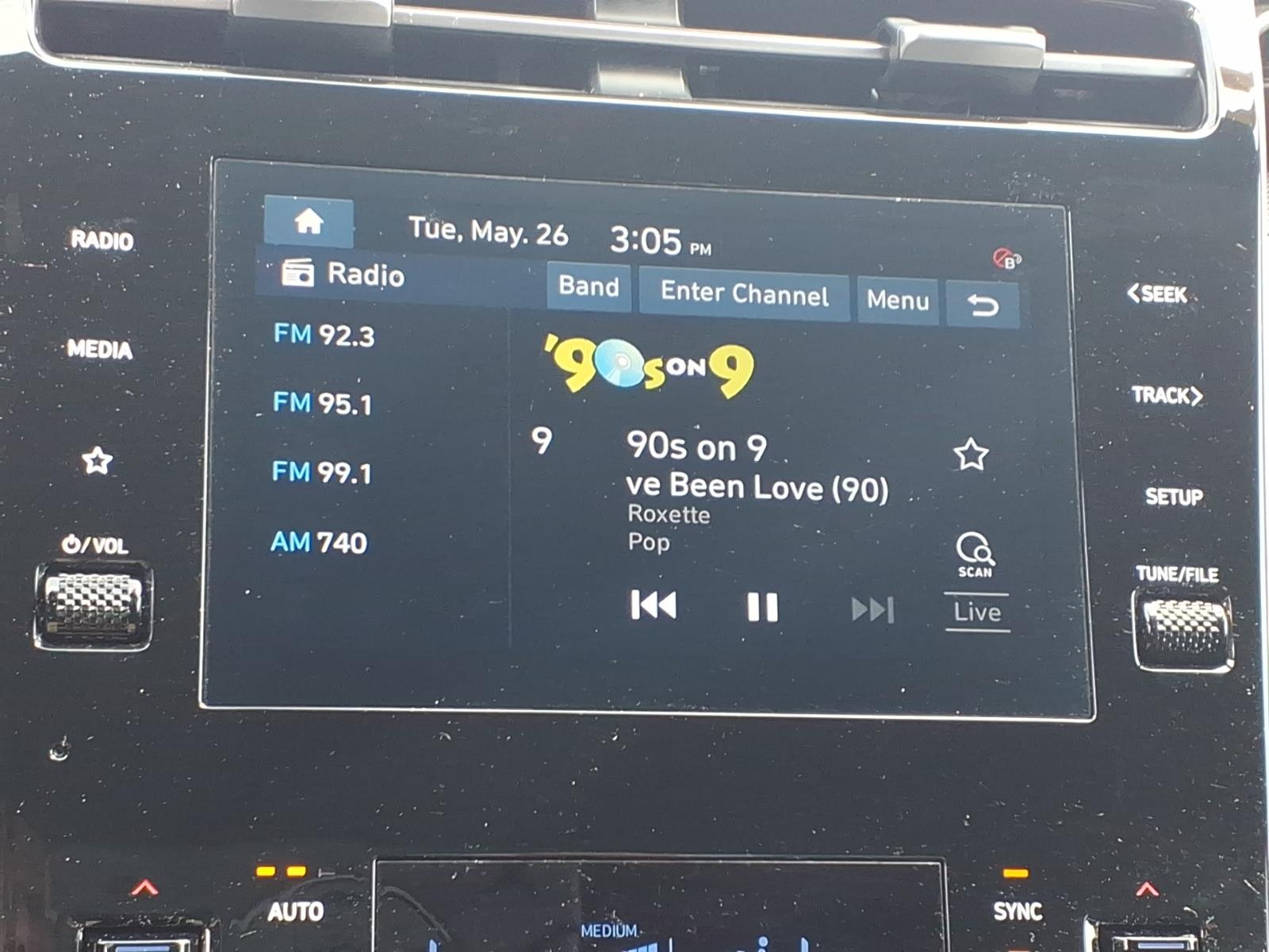 2022 Hyundai SANTA CRUZ SEL Premium Phantom Black at Memorial Highway Chevrolet