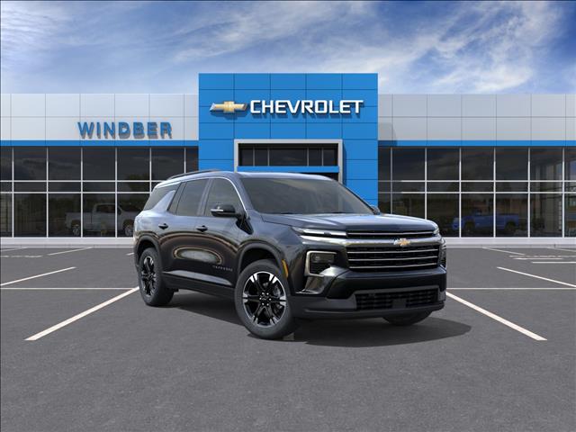 2027 Chevrolet Traverse LT Mosaic Black Metallic Gb8 at Memorial Highway Chevrolet