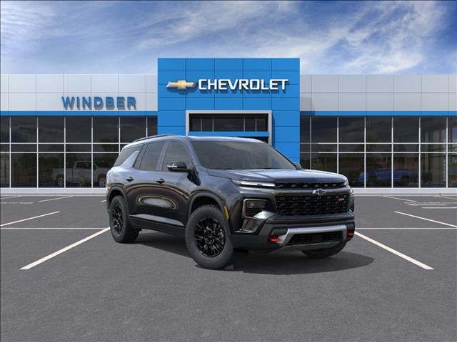 2027 Chevrolet Traverse Z71 Mosaic Black Metallic Gb8 at Memorial Highway Chevrolet