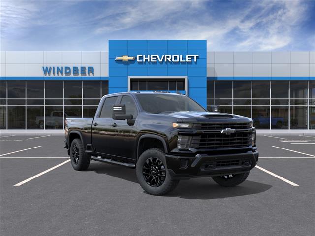 2026 Chevrolet Silverado 2500HD Custom Black Gba at Team Chevrolet Buick GMC