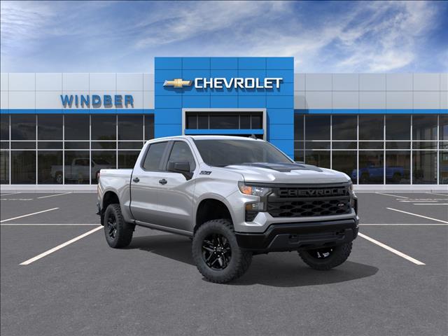 2026 Chevrolet Silverado 1500 Custom Trail Boss Sterling Grey Metallic at Team Chevrolet Buick GMC