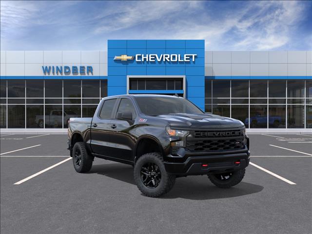 2026 Chevrolet Silverado 1500 Custom Trail Boss Black Gba at Team Chevrolet Buick GMC