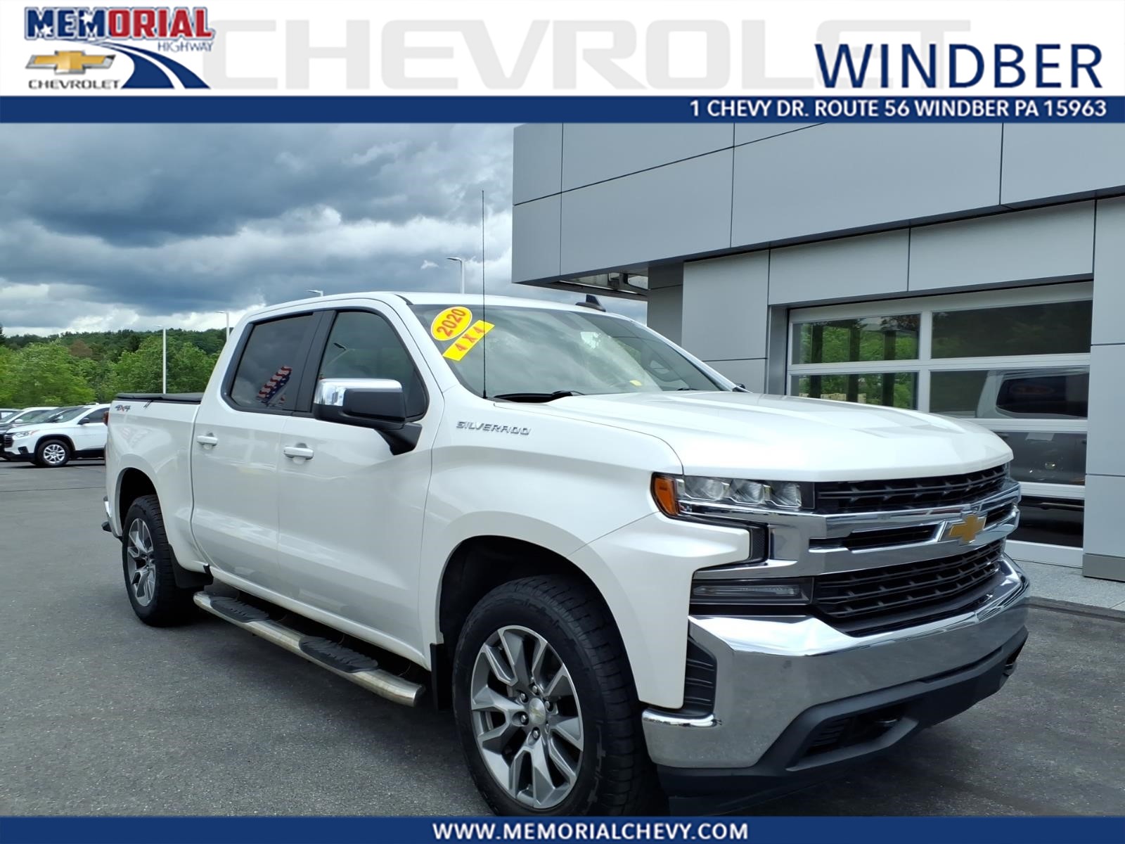 2020 Chevrolet Silverado 1500 LT Summit White at Memorial Highway Chevrolet