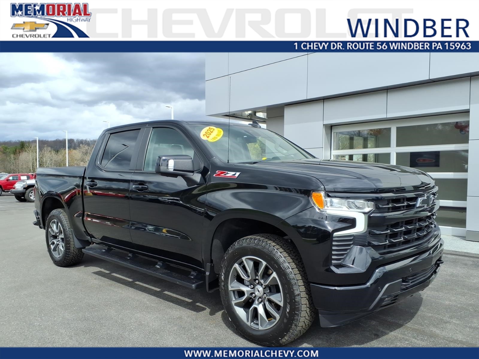 2025 Chevrolet Silverado 1500 RST Black Gba at Memorial Highway Chevrolet