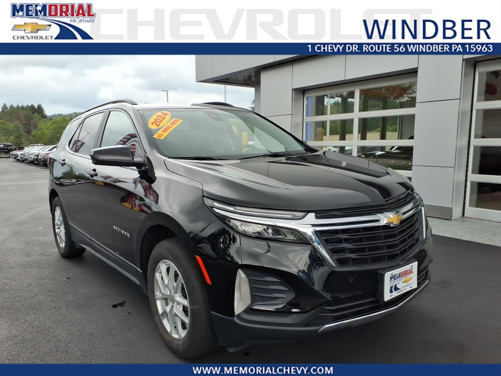 2024 Chevrolet Equinox LT Mosaic Black Metallic at Delaney Chevrolet Nissan Volvo of Greensburg
