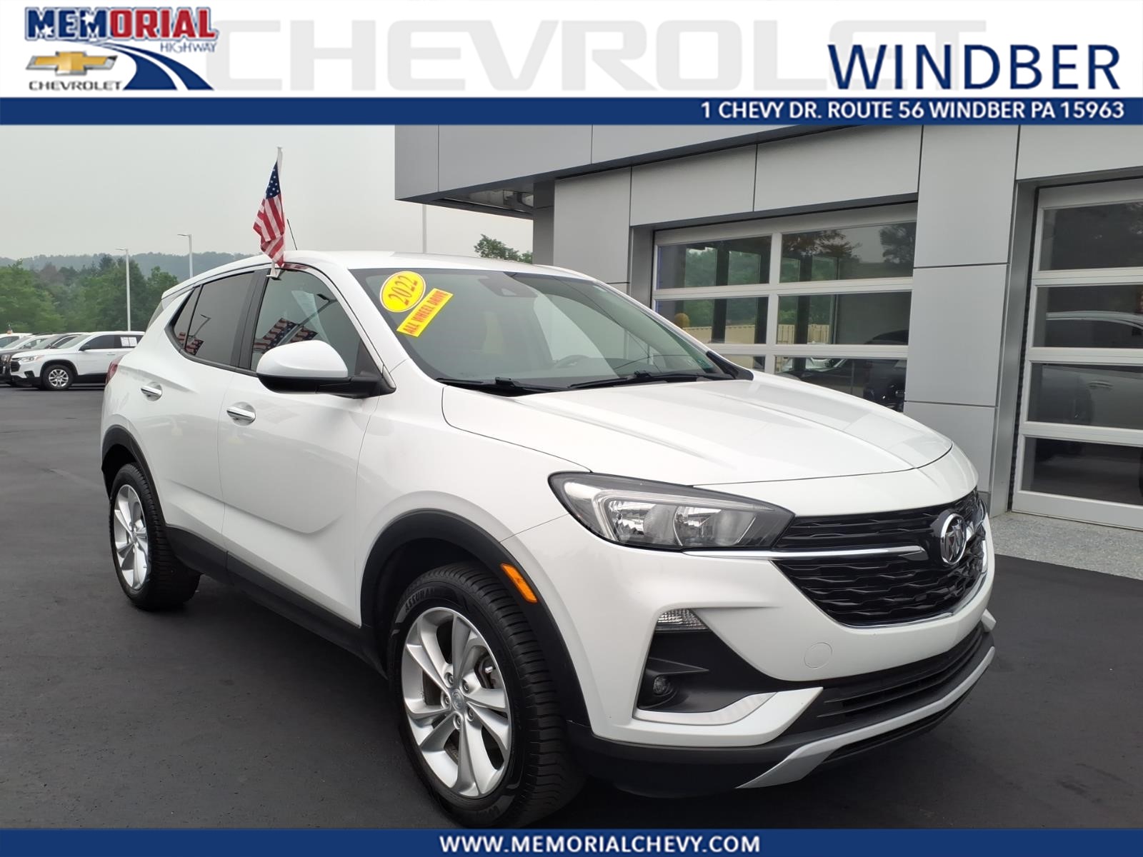 2022 Buick Encore GX Preferred White at Team Chevrolet Buick GMC