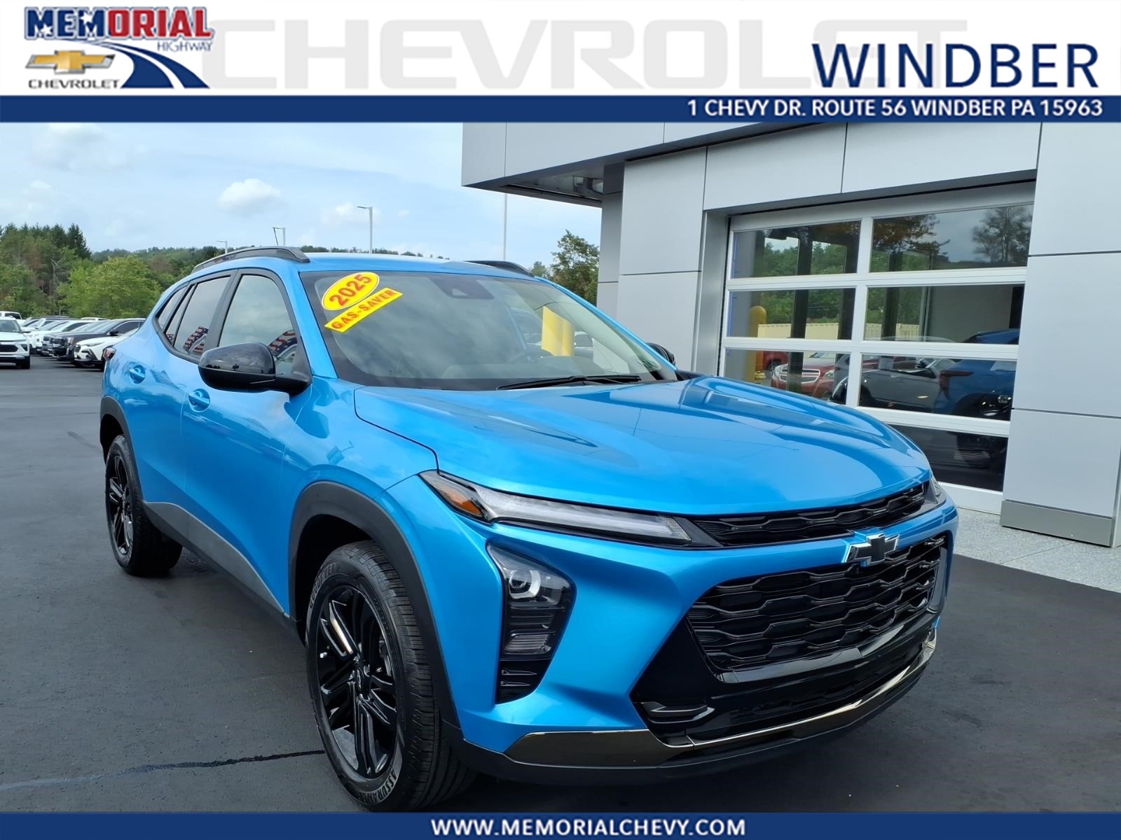 2025 Chevrolet Trax Activ Marina Blue Metallic at Memorial Highway Chevrolet