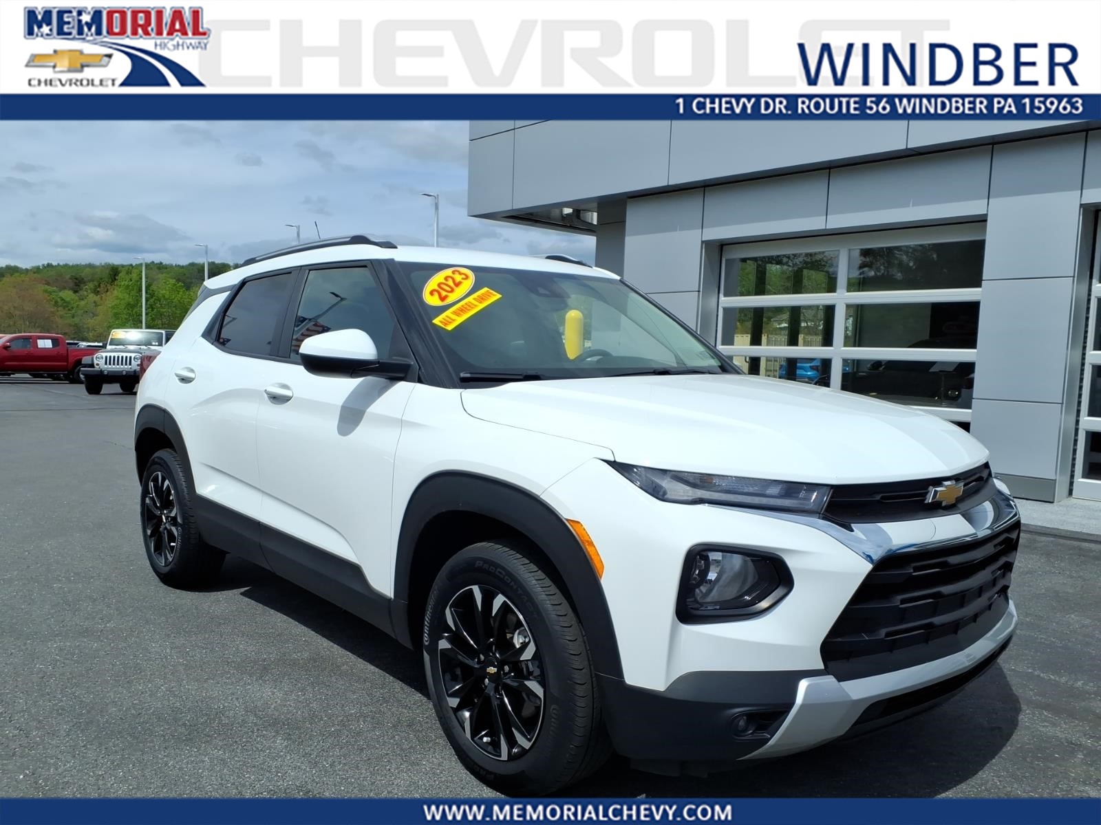 2023 Chevrolet Trailblazer LT Summit White at Delaney Chevrolet Nissan Volvo of Greensburg