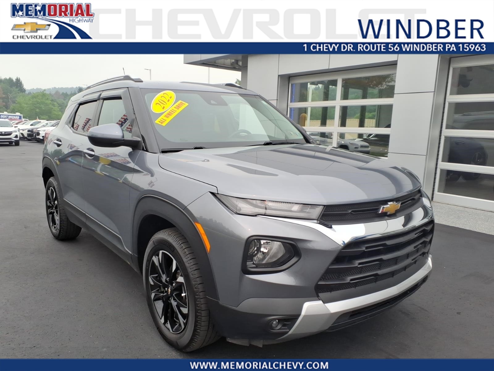 2022 Chevrolet Trailblazer LT Satin Steel Metallic at Delaney Chevrolet Nissan Volvo of Greensburg