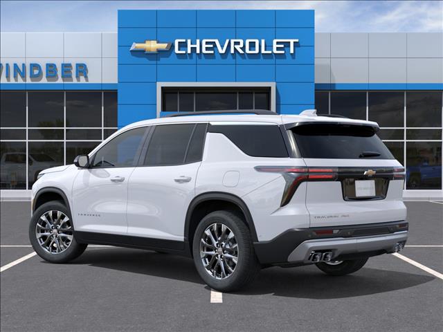 2026 Chevrolet Traverse LT Summit White Gaz at Memorial Highway Chevrolet