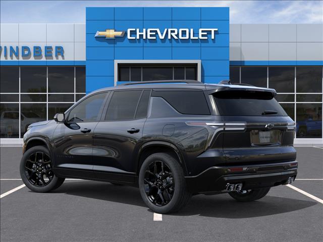 2026 Chevrolet Traverse RS Mosaic Black Metallic Gb8 at Memorial Highway Chevrolet