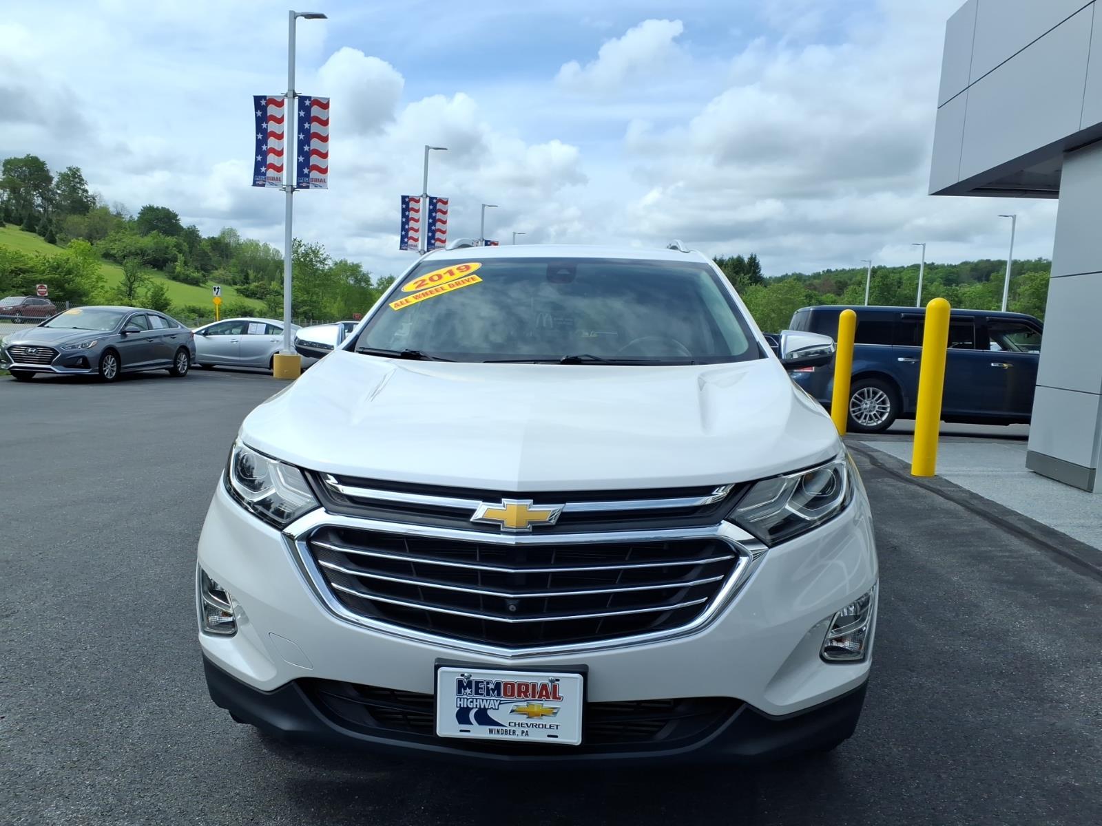 2019 Chevrolet Equinox Premier Summit White at Delaney Chevrolet Nissan Volvo of Greensburg