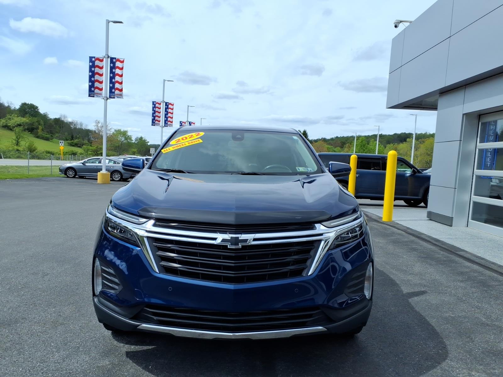 2022 Chevrolet Equinox LT Blue Glow Metallic at Delaney Chevrolet Nissan Volvo of Greensburg