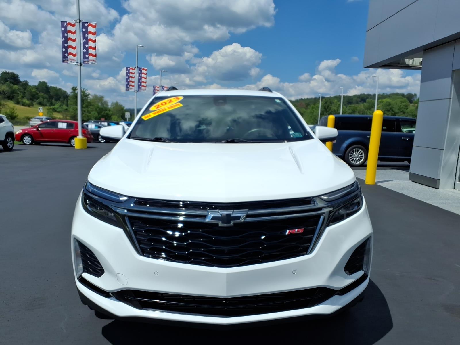 2023 Chevrolet Equinox RS White at Memorial Highway Chevrolet