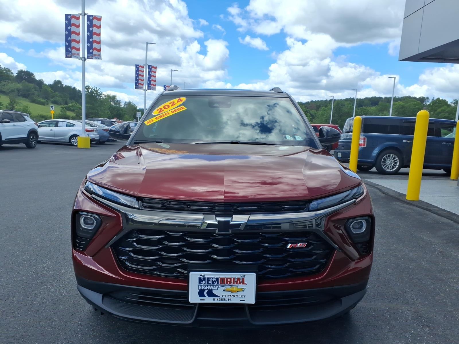 2024 Chevrolet Trailblazer RS Crimson Metallic at Memorial Highway Chevrolet