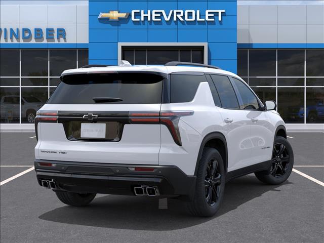 2027 Chevrolet Traverse LT Summit White Gaz at Memorial Highway Chevrolet