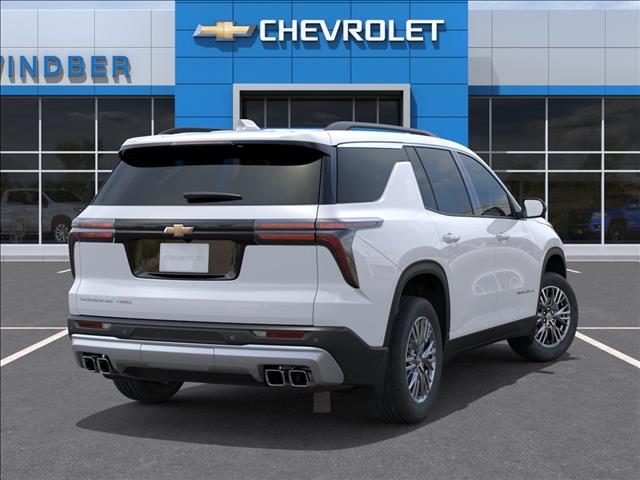 2026 Chevrolet Traverse LT Summit White Gaz at Memorial Highway Chevrolet