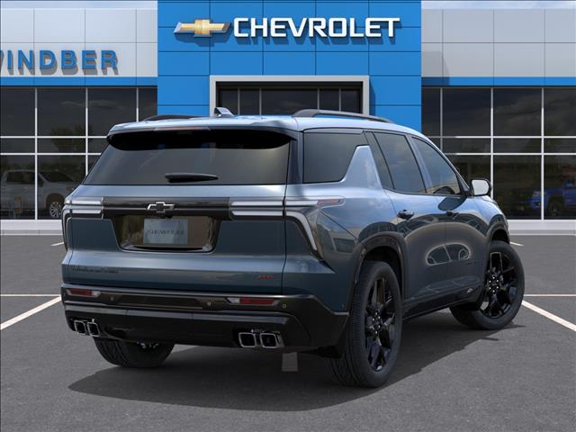 2026 Chevrolet Traverse RS Lakeshore Blue Metallic Gxp at Memorial Highway Chevrolet
