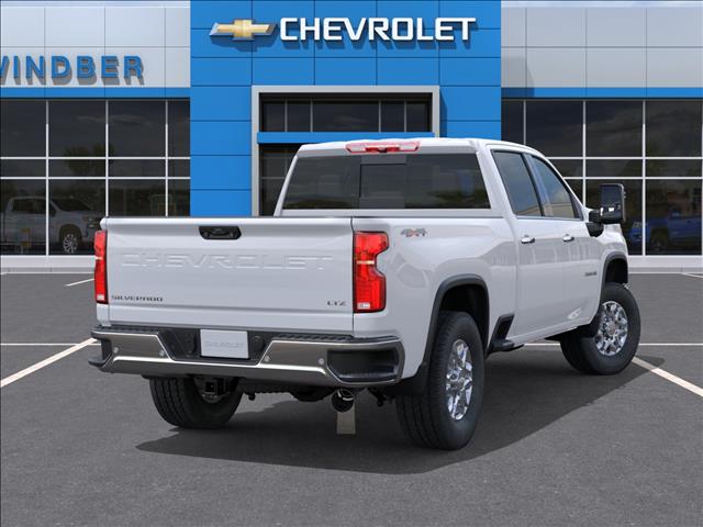 2026 Chevrolet Silverado 2500HD LTZ Summit White Gaz at Memorial Highway Chevrolet