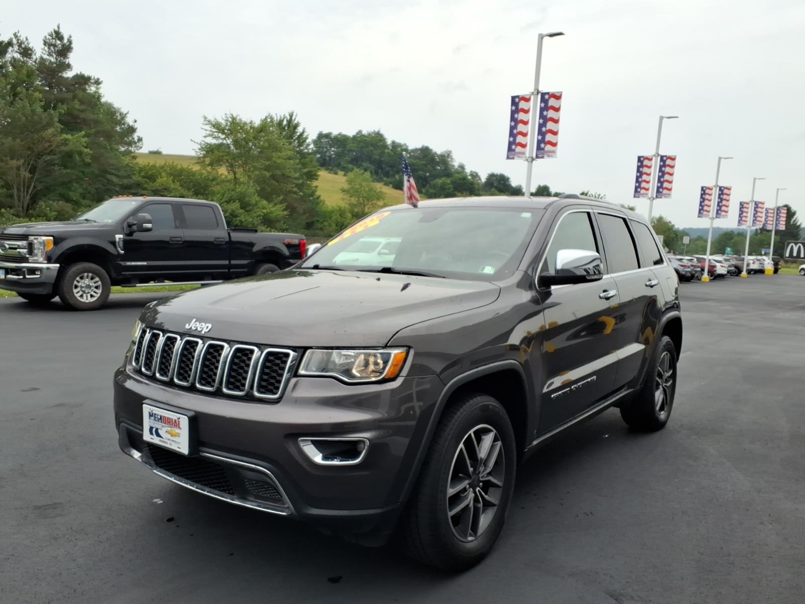 2019 Jeep Grand Cherokee Limited Billet Silver Metallic Clear Coat at Team Chevrolet Buick GMC