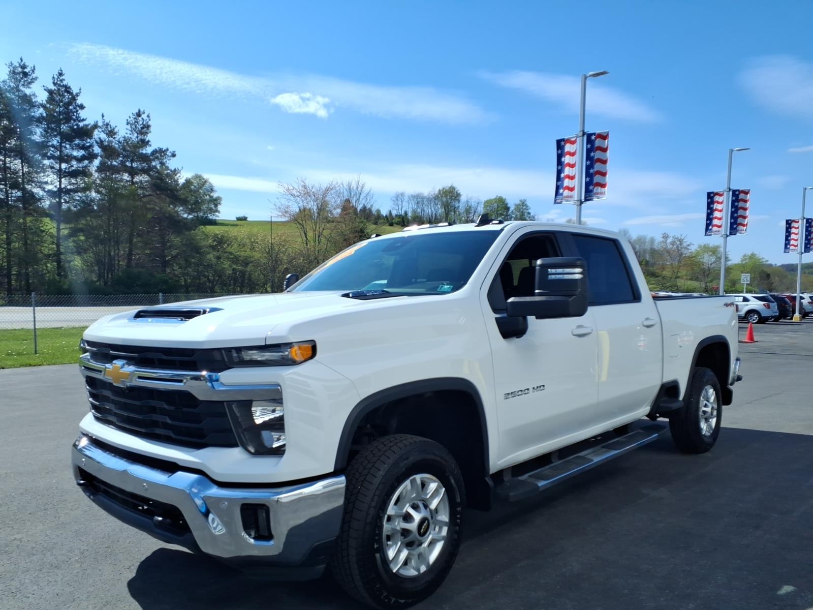 2025 Chevrolet Silverado 2500HD LT Summit White at Memorial Highway Chevrolet